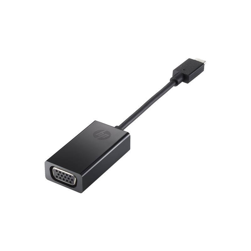HP USB Type-C -> VGA -adapteri, musta