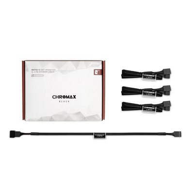 Noctua NA-SEC1 chromax.black -jatkokaapelisarja, musta