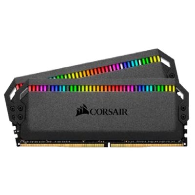 Corsair 16GB (2 x 8GB) Dominator Platinum RGB, DDR4 3600MHz, CL18, 1.35V, musta