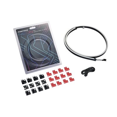 Phanteks NEON M1 D-RGB LED Strip -valonauha, 1m