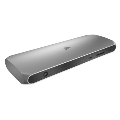 Corsair TBT100 Thunderbolt 3 Dock -telakointiasema, harmaa/musta