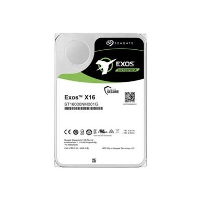 Seagate 10TB Exos X16, 3.5" sisäinen kiintolevy, SATA III, 7200 rpm, 256MB