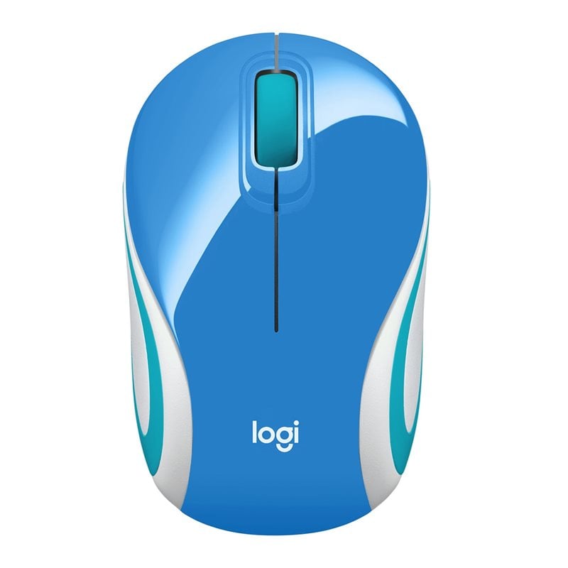 Logitech Wireless, Mini Mouse, M187 Sininen (Poistotuote! Norm. 19,90€)