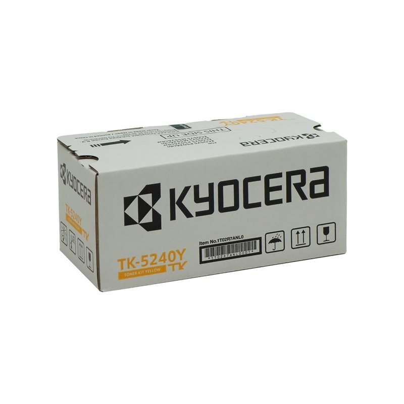 KYOCERA TK-5240Y, laserväriainekasetti, keltainen, jopa 3000 sivua