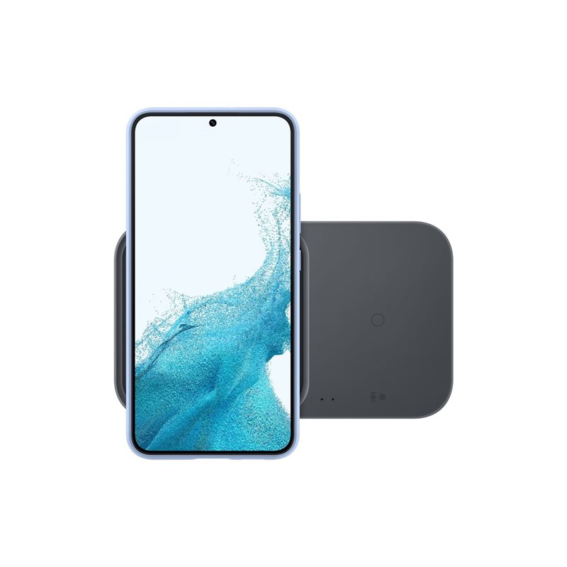 Samsung Wireless Charger Duo, langaton latausalusta, musta - Kuva 2