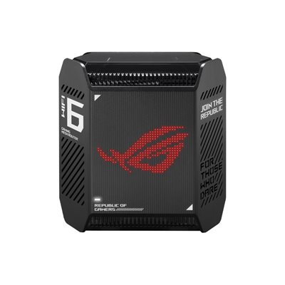 Asus ROG Rapture GT6, Tri-Band Wi-Fi 6 Mesh -järjestelmä, 1 kpl, musta