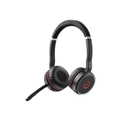Jabra Evolve 75 SE MS Stereo, langattomat Bluetooth -kuulokkeet mikrofonilla, musta