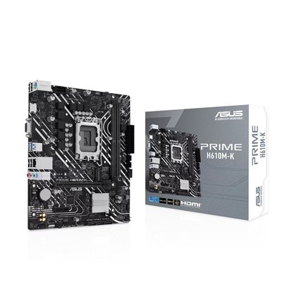 Asus PRIME H610M-K, mATX-emolevy