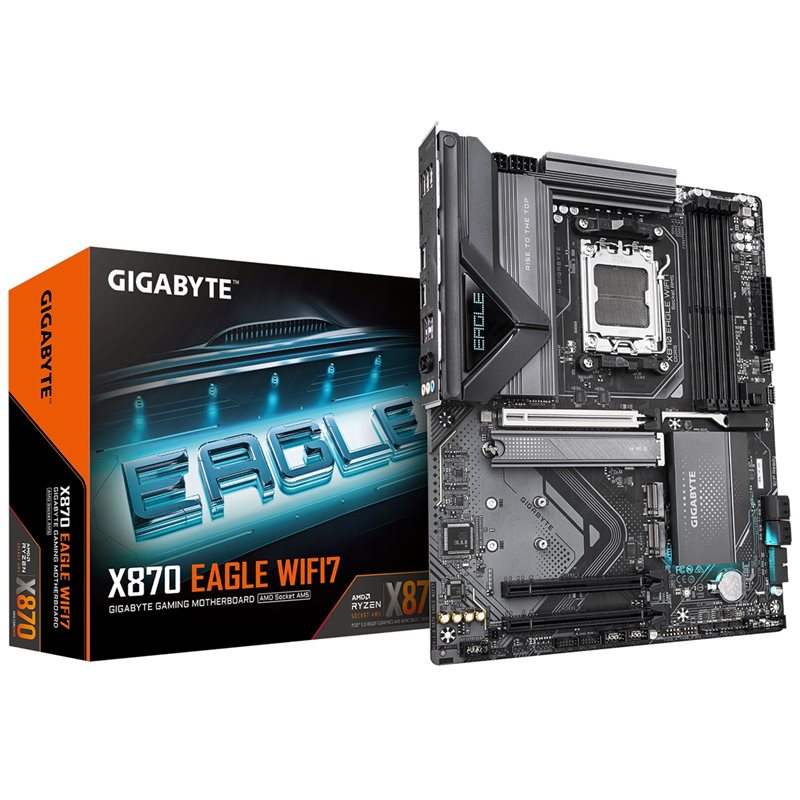 Gigabyte X870 EAGLE WIFI7, ATX-emolevy