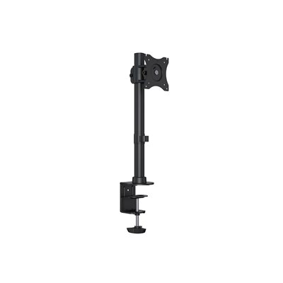 Multibrackets 15-27" M Deskmount Basic Single, -pöytäteline näytölle, musta