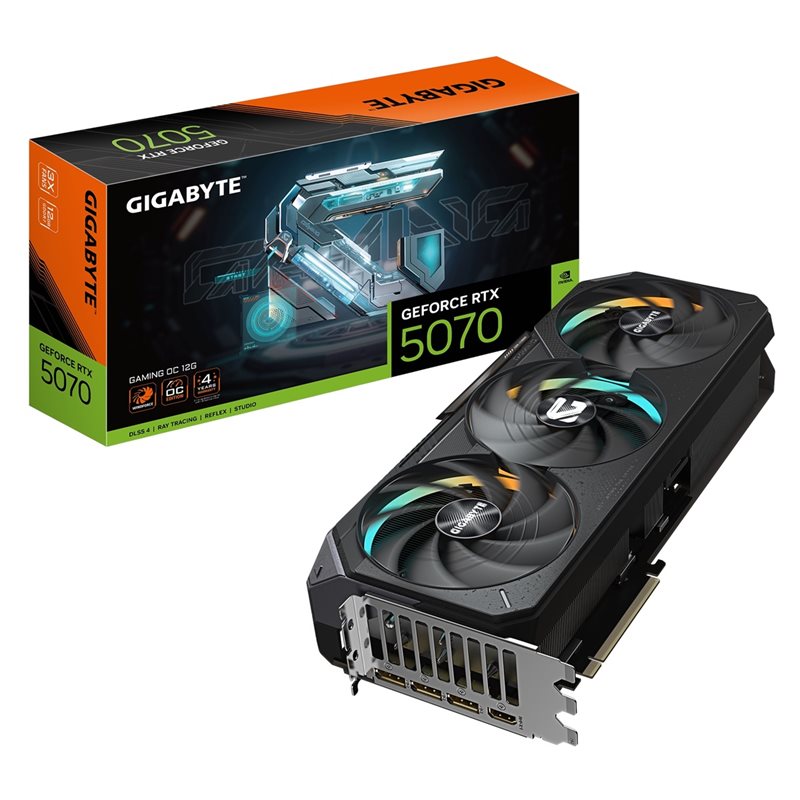 Gigabyte GeForce RTX 5070 Ti GAMING OC -näytönohjain, 16GB GDDR7