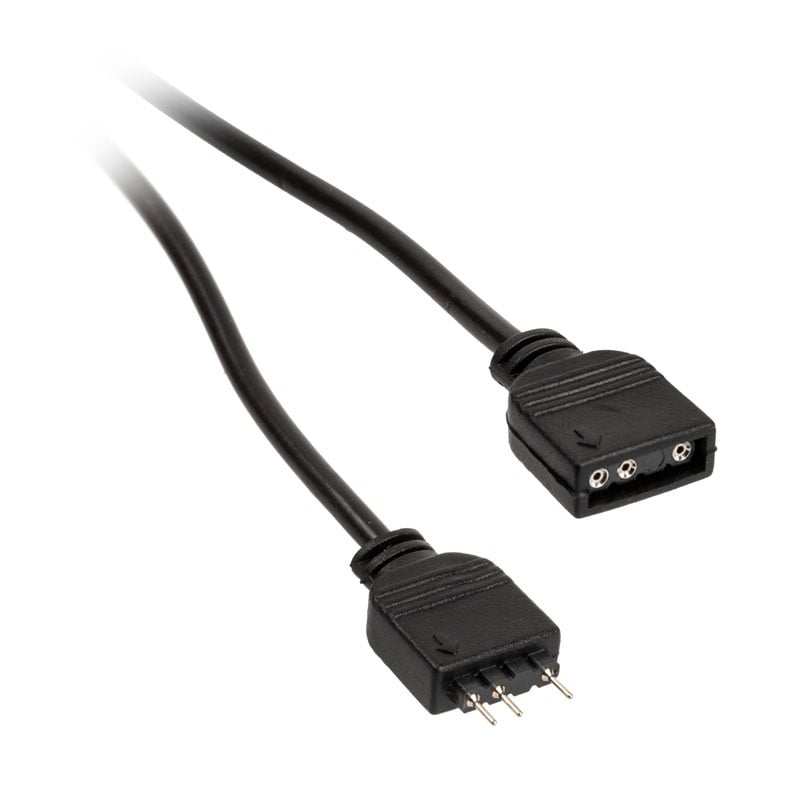 Kolink (Outlet) ARGB 3-pin Extension Cable -jatkokaapeli, 50cm, musta