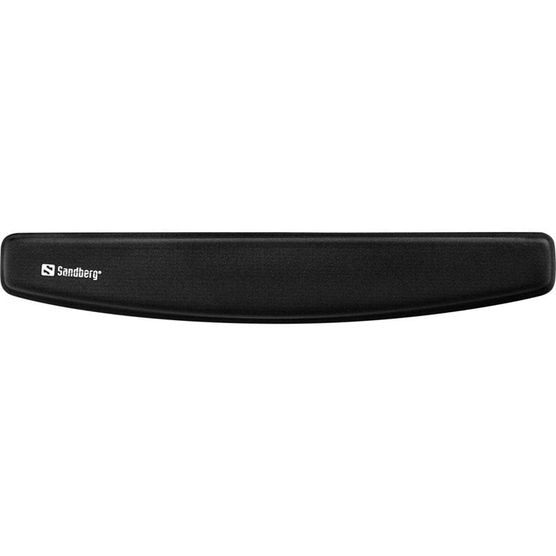 Sandberg Gel wrist rest, ergonominen rannetuki, 47 x 7,9 x 2,2 cm, musta