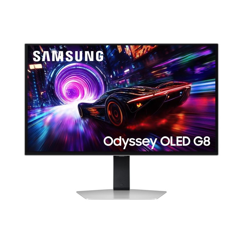 Samsung (Outlet) 27" LS27FG812SUXEN, 240Hz 4K OLED-pelimonitori, hopea