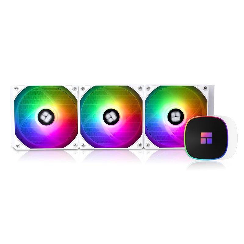 Thermalright Frozen Horizon 360 ARGB WHITE V2, 360mm AIO-nestejäähdytysratkaisu prosessorille, valkoinen