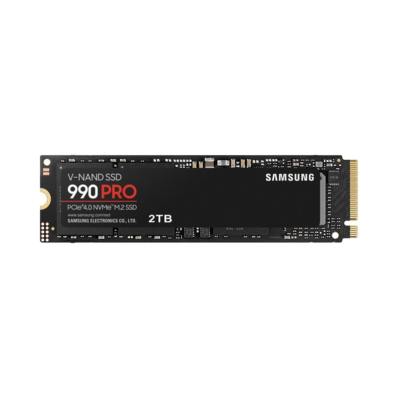 Samsung (Outlet) 2TB 990 PRO, PCIe 4.0 NVMe M.2 2280 SSD-levy, 7450/6900 MB/s