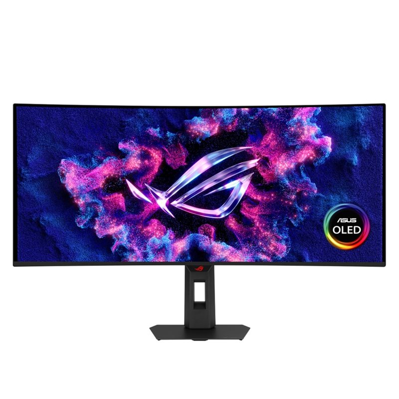 Asus 34" ROG Strix OLED XG34WCDMS, kaareva 280Hz WQHD-pelimonitori, musta/harmaa