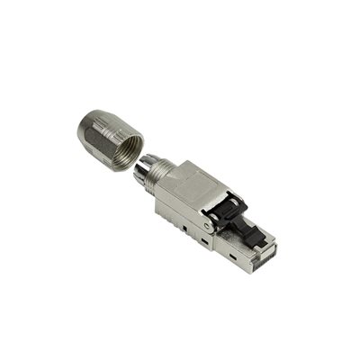 Logilink Suojattu FTP Cat6A RJ-45 -kenttäliitin, hopea