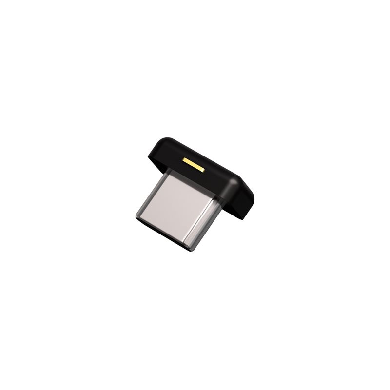 Yubico YubiKey 5C Nano, turva-avain, USB-C, musta