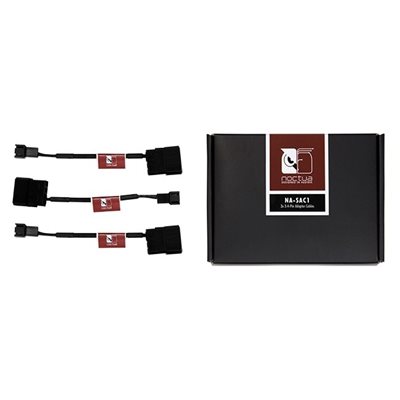 Noctua NA-SAC1 3:4-Pin Adapteri, 3kpl