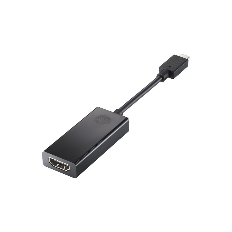 HP USB Type-C -> HDMI -adapteri, musta