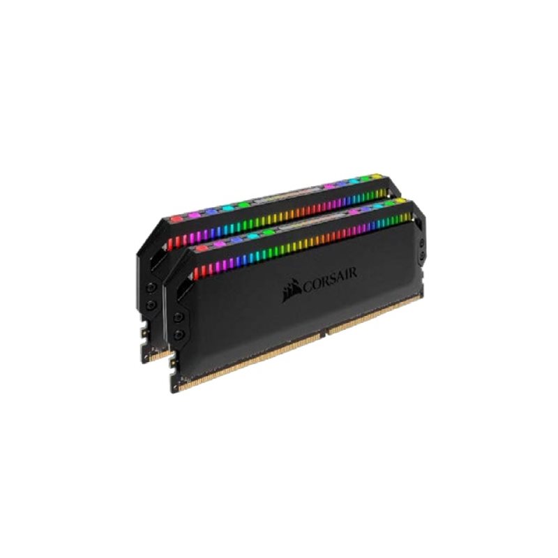 Corsair 16GB (2 x 8GB) Dominator Platinum RGB, DDR4 3200MHz, CL16, 1.35V, musta - Kuva 2