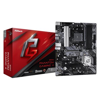 ASRock B550 Phantom Gaming 4, ATX-emolevy