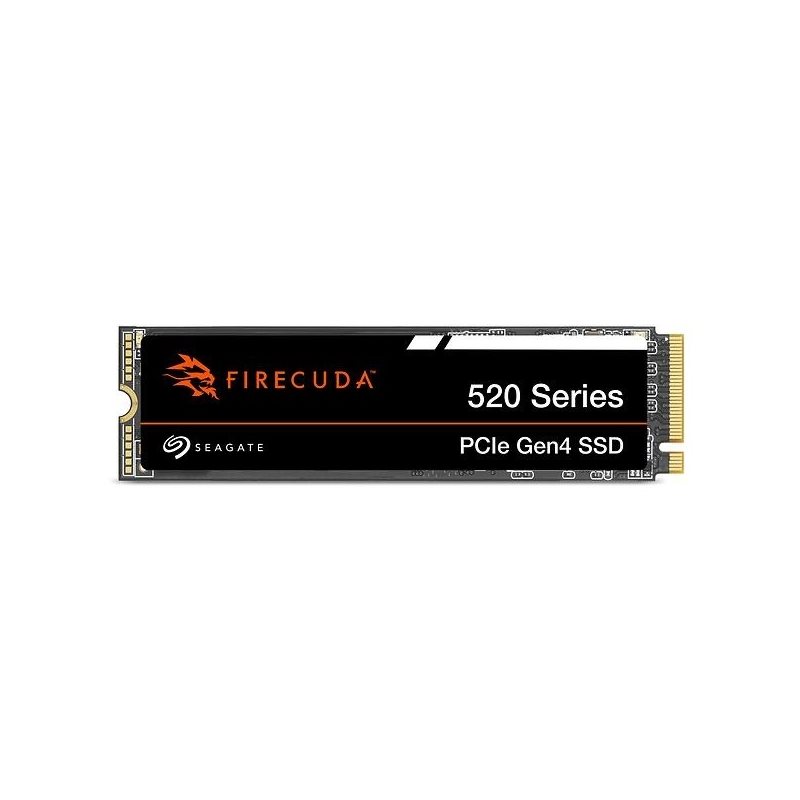 Seagate 1TB FireCuda 520, M.2 2280 SSD-levy, PCIe Gen4 x4 NVMe 1.4, 5000/4850 MB/s