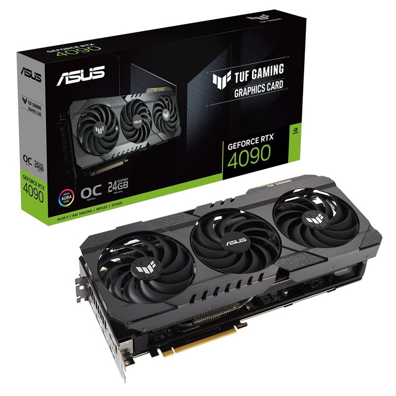 Asus GeForce RTX 4090 TUF Gaming OG - OC Edition -näytönohjain, 24GB GDDR6X