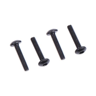 Alphacool Jäähdytintuulettimien kiinnitysruuvisarja, M3 x 15 mm, 4 kpl, musta