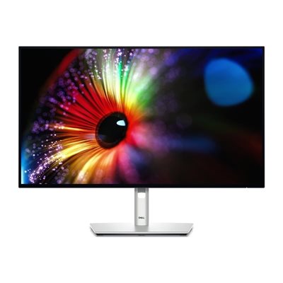 Dell 27" UltraSharp U2724D, 120Hz QHD-monitori, hopea/musta