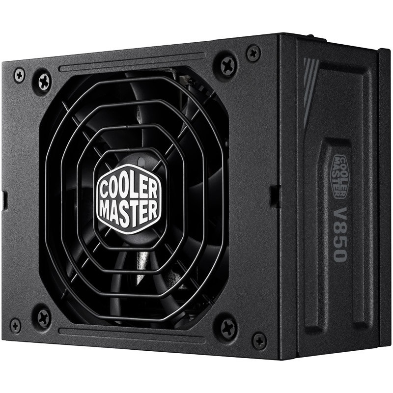 Cooler Master 850W V SFX Gold ATX 3.0, SFX-virtalähde, 80 Plus Gold, musta