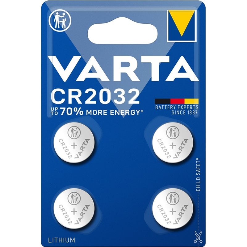 Varta CR2032 -paristo, 4kpl