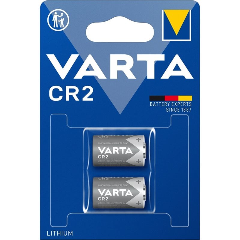 Varta CR2 -paristo, 2kpl