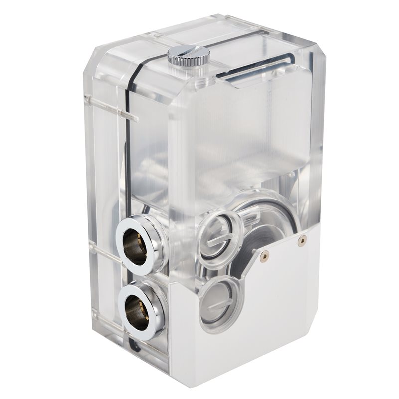 Phanteks Glacier EZ-Fit 140RES-D5, nestesäiliö/pumppu -yhdistelmä, 210ml, valkoinen