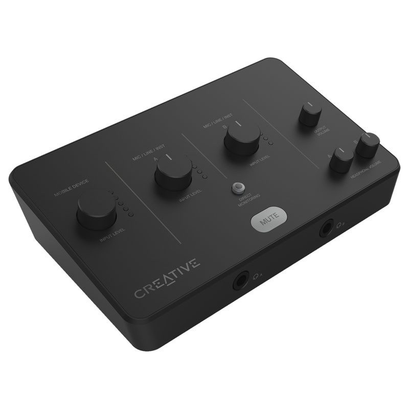 Creative (Outlet) Live! Audio A3, USB-C Audio Inferface, musta