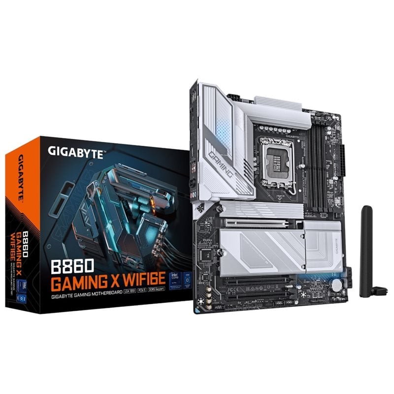 Gigabyte B860 GAMING X WIFI6E, ATX-emolevy