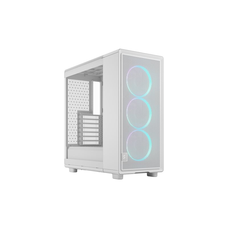 Fractal Design Epoch White TG RGB Clear Tint, ikkunallinen miditornikotelo, valkoinen