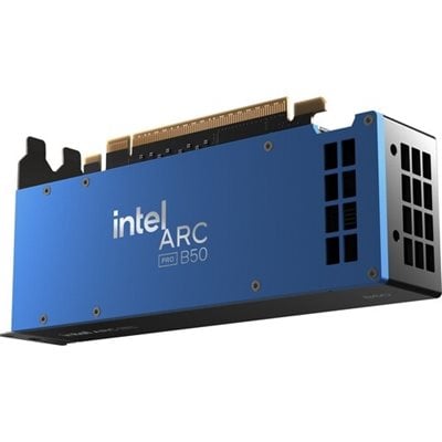 Intel Arc Pro B50 -näytönohjain, 16GB GDDR6, AI/RT