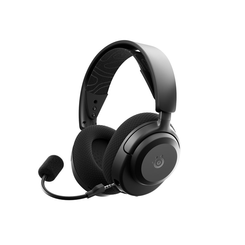 SteelSeries Arctis Nova 3 Wireless, langattomat pelikuulokkeet mikrofonilla, musta