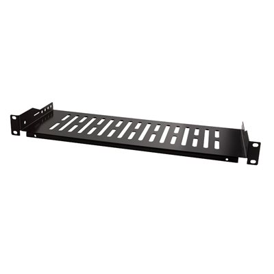 Logilink 19" hyllytaso, 1U, 150 mm, musta