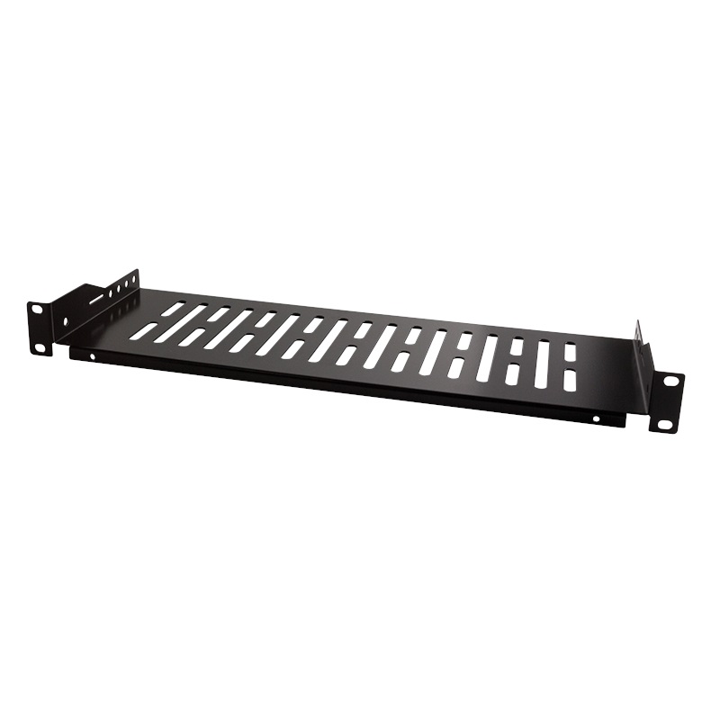 Logilink 19" hyllytaso, 1U, 150 mm, musta