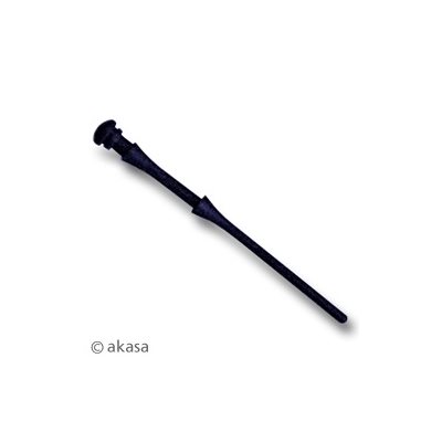 Akasa Kumitappeja tuulettimien vaimennukseen/kiinnitykseen, musta, 20kpl