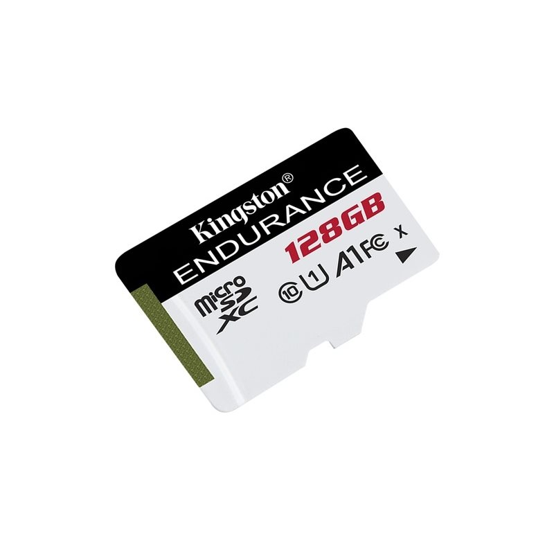 Kingston 128GB High Endurance microSDXC-kortti, UHS-I, Class 10, 95/45 MB/s