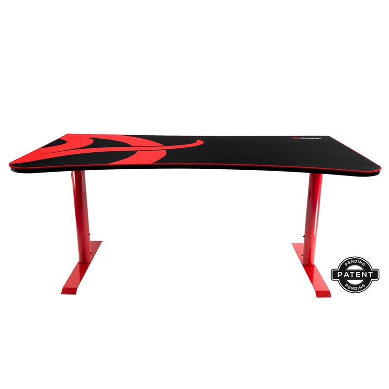 Arozzi Arena Gaming Desk -pelipöytä, punainen