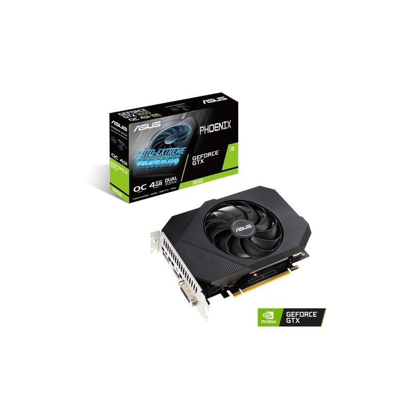 Asus GeForce GTX 1650 Phoenix - OC Edition -näytönohjain, 4GB GDDR6