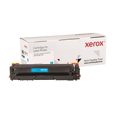 Xerox Everyday Toner -tarvikelaserväriainekasetti, syaani, jopa 900 sivua (HP)
