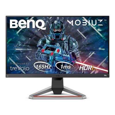BenQ 27” MOBIUZ EX2710S, 165Hz Full HD-pelimonitori, musta/harmaa/punainen