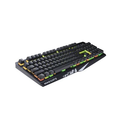 Mad Catz S.T.R.I.K.E 2 Mekaaninen pelinäppäimistö, musta (Huom. US-Versio)