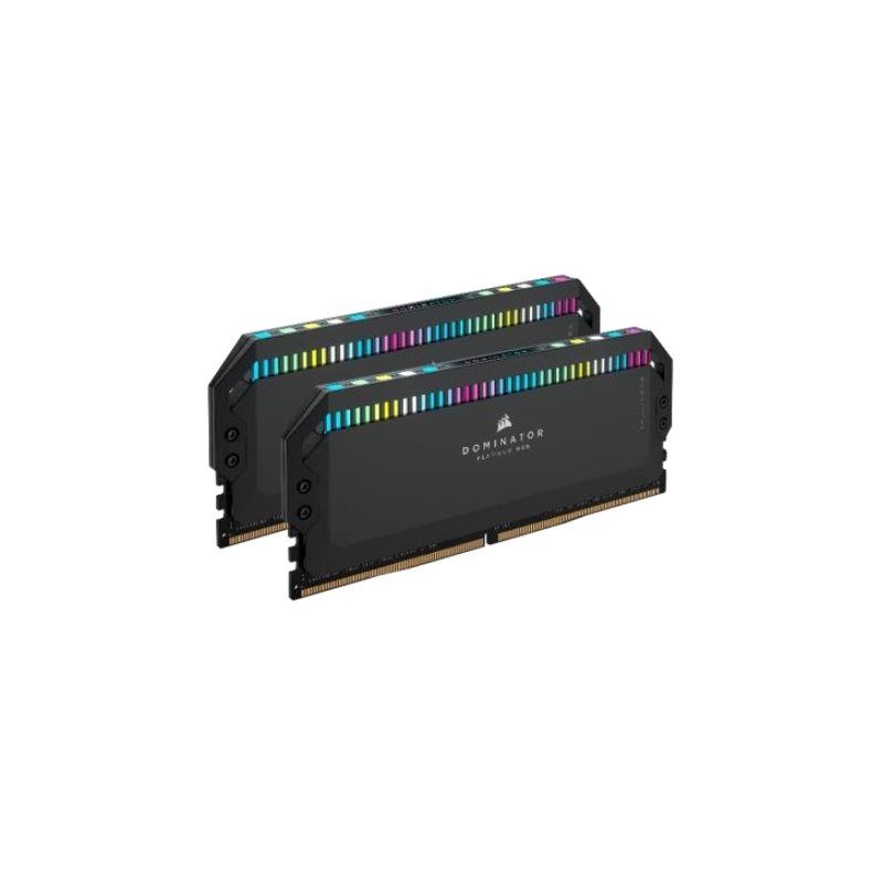 Corsair 32GB (2 x 16GB) Dominator Platinum RGB, DDR5 6200MHz, CL36, 1.40V, musta - Kuva 2